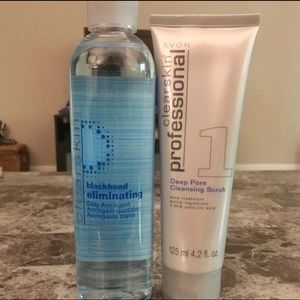 Avon Pore Cleansing Scrub And Astringent